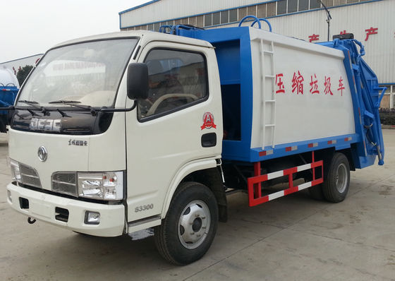 5.5Cbm 燃料型 ゴミ捨て トラック ゴミ捨て機 後ろの装荷機