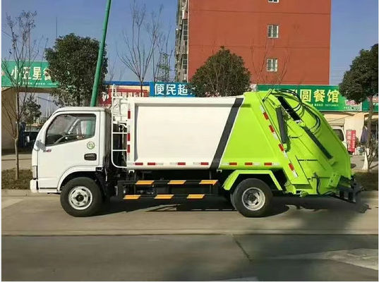 5.5Cbm 燃料型 ゴミ捨て トラック ゴミ捨て機 後ろの装荷機