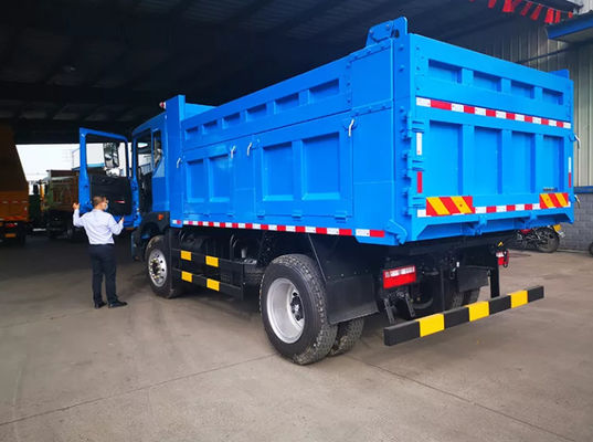 96kw 4x2 建設用ダンプトラック 重荷 6ホイール マニュアルトランスミッション